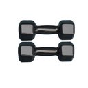 Ver imagem 1 de Par de Halter Sextavado Emborrachado 3kg Academia Treino