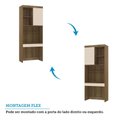 Ver imagem 4 de Bancada de Estudos Modulada 1 Porta 90cm Veneza Luciane Móveis