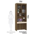 Ver imagem 3 de Bancada de Estudos Modulada 1 Porta 90cm Veneza Luciane Móveis