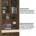 Ver imagem 7 de Bancada de Estudos Modulada 1 Porta 90cm Veneza Luciane Móveis