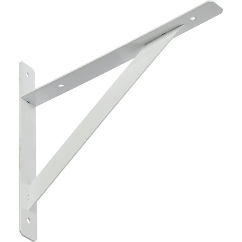 Suporte Prat-k Mão Francesa Reforcado 30cm - Branco
