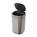 Ver imagem 2 de Lixeira Deca Suprema 1007.Qua.20.Inx com Sensor 20L Quadrada Inox