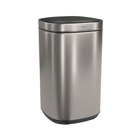 Lixeira Deca Suprema 1007.Qua.20.Inx com Sensor 20L Quadrada Inox