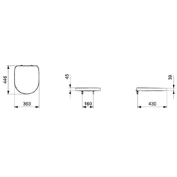 Assento Debba Round Soft Close Roca A801B22002 - 2
