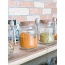 Ver imagem 5 de Kit 6 Potes Temperos com Tampa Rolha e Colher