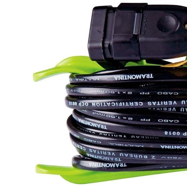 Extensão Elétrica 1 Tomada 2P+T Bivolt 10M X1,5Mm Tramontina - 3
