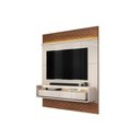 Ver mais imagens de Painel Quarto P/ Tv até 70 Pol Taylor 179x207cm Bali/cedro - Dj Móveis