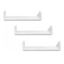 Ver imagem 4 de Prateleiras U MDF 70x20 Nicho Livros Vasos Fotos Jogos 3Un