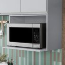 Ver imagem 1 de Suporte Microondas e Forno Elétrico Aéreo 60cm Itália Cinza Claro - Lumil