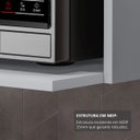 Ver mais imagens de Suporte Microondas e Forno Elétrico Aéreo 60cm Itália Cinza Claro - Lumil