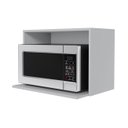 Ver imagem 2 de Suporte Microondas e Forno Elétrico Aéreo 60cm Itália Cinza Claro - Lumil