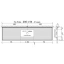 Ver imagem 3 de Pia de Cozinha Granito 2,00m com Cuba Inox Acabamento Polido:Granito