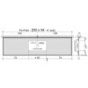 Ver imagem 3 de Pia de Cozinha Granito 2,00m com Cuba Inox Acabamento Polido:granito