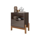 Ver imagem 4 de Mesa de Cabeceira Paris Cinza Perola