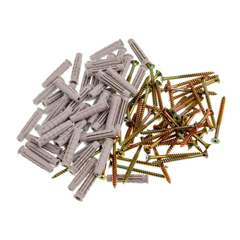 Parafuso com Bucha Universal 08 mm 50 Unidades Bemfixa