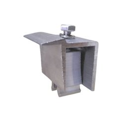Perfil Barra Trilho Estrutura para Painel Solar 4,20Mt + Middle e End Clamp - 3