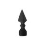Ponteira Ponta De Lança Ferro N02 Grade Portão Muro 4X14Cm - 1
