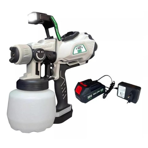 Pistola de Pintura a Bateria Nauber Nbr Power Spray 410