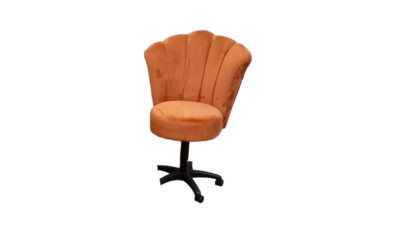 Maca Estética Joe 60X180 cm + Cadeira Mocho Veludo Terracota Facial Cílios E Sobrancelhas Ms Decor - 3
