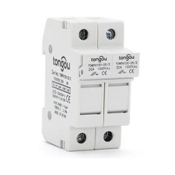 Seccionadora Fusível Duplo para Energia Solar 1000Vdc com Fusível 15A - 5