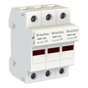 Ver imagem 1 de Seccionadora Porta Fusível para Energia Solar 1000Vdc 3P Triplo - Sem Fusível