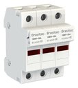 Ver imagem 1 de Seccionadora Porta Fusível para Energia Solar 1000Vdc 3P Triplo - Sem Fusível