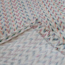 Ver imagem 3 de Tapete Cozinha Passadeira Antiderrapante 2.00m X 45cm Decoração Corredor Tear Artesanal 100% Algodão