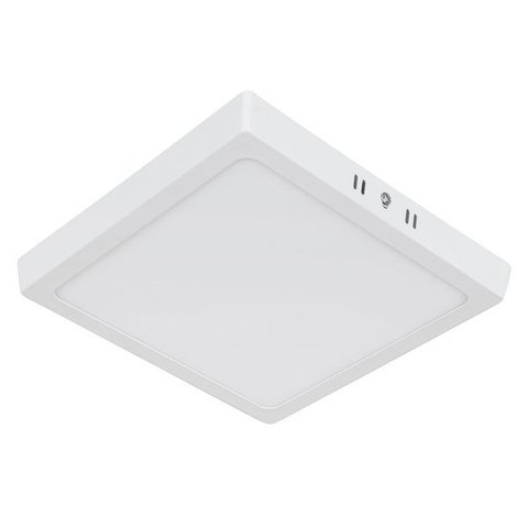 Painel Led Sobrepor Quad 18w 6400k 22,5cmx22,5cm Bronzearte