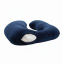 Ver imagem 2 de Almofada Travesseiro de Corpo Gestante Relaxante Isa Grande Macia Veludo Azul Marinho - Desk Design