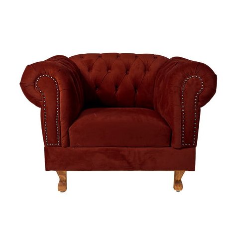 Poltrona Duque Cheterfield Capitone Bordo