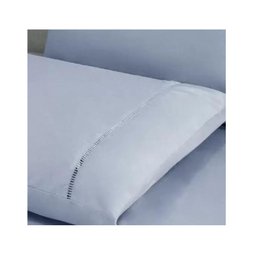 Jogo de Cama S Ponto Palito Queen 3 Pçs 180f Azul Sonhare - 4