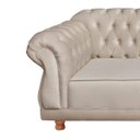Ver imagem 1 de Sofá Elisabeth Luxo Chesterfield 2 Lugares Nude