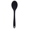 Jogo De Utensílios Silicone Preto Premium 5 Peças E Suporte Inox Para Parede - Mimo Style - 3