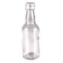 Ver imagem 1 de Kit 50 Mini Garrafa de Vidro Tampa de Alumínio 50ml