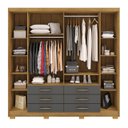 Ver mais imagens de Guarda Roupa Casal 6 Portas e 6 Gavetas Belufan Móveis