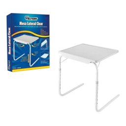 Mesa Lateral De Apoio Regulável Para Cama E Sofá Multiuso - 8 Mesa Lateral De Apoio Regulável Para Cama E Sofá Multiuso - 8