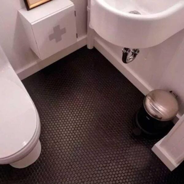 Piso Emborrachado Moeda Kit 4 Placas 0,50X0,50M (1M²) - 3