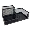 Ver imagem 1 de Kit Organizador Mesa Porta Caneta Lápis Clips Aramado
