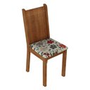 Ver imagem 2 de Kit 4 Cadeiras de Jantar 4290 Madesa Rustic/hibiscos