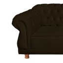 Ver imagem 2 de Sofá Elisabeth Luxo Chesterfield 2 Lugares Animale Marrom