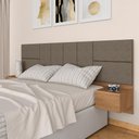 Ver imagem 1 de Cabeceira Suspensa para Cama Queen Malibu - M. Arapongas