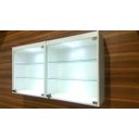 Ver imagem 5 de 2 Vitrines Suspensas Expositor Led Porta Vidro Temperado