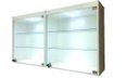 Ver imagem 1 de 2 Vitrines Suspensas Expositor Led Porta Vidro Temperado