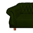 Ver imagem 3 de Sofá Elisabeth Luxo Chesterfield 2 Lugares Verde Musgo