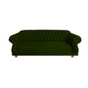 Ver imagem 1 de Sofá Elisabeth Luxo Chesterfield 2 Lugares Verde Musgo