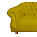 Ver imagem 2 de Sofá Elisabeth Luxo Chesterfield 2 Lugares Amarelo Gema