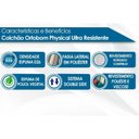 Ver imagem 3 de Cama Box Baú Solteiro: Colchão Espuma Ortobom D26 Physical Ultra Resistente + Base CRC Courano Black