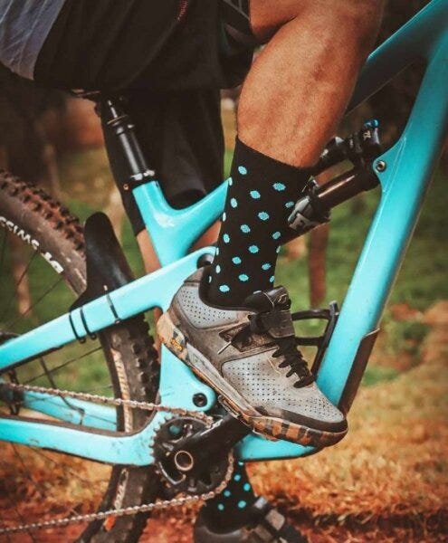 Transbike Truckpad Suporte Protetor Tampa Traseira Pequeno + Meia Esportiva Top Racing Nomad Cor:Dot - 6