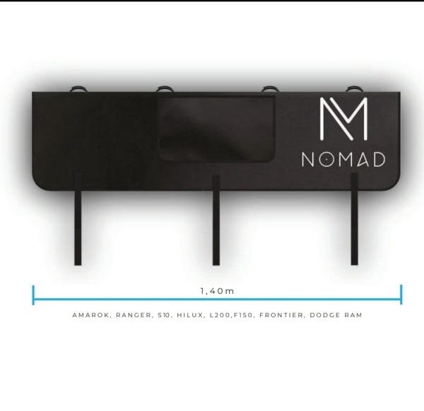 Transbike Truckpad Suporte Protetor Tampa Traseira Pequeno + Meia Esportiva Top Racing Nomad Cor:Dot - 3