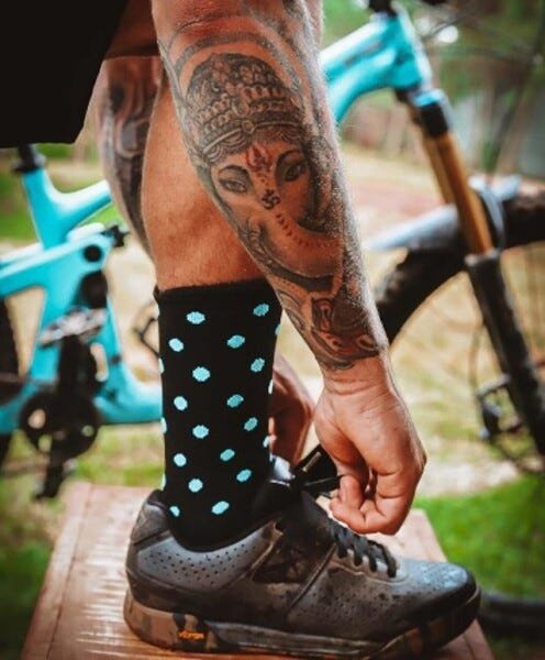 Transbike Truckpad Suporte Protetor Tampa Traseira Pequeno + Meia Esportiva Top Racing Nomad Cor:Dot - 5